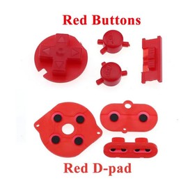 Sonuen Silicone Rubber Conductive Button Pad with A B Power ON Off Buttons for Gameboy Color GBC (I)