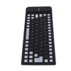 Silicone Keyboard Fully Sealed Design Lightweight Portable Silent Soft Comfortable