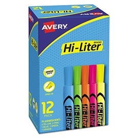 AVERY AVE98034 - HI-Liter Desk-Style Highlighters