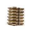 TOPARCHERY 12/24 pcs Broadheads 100 Grain Steel Screw-in Arrowhead Arrow