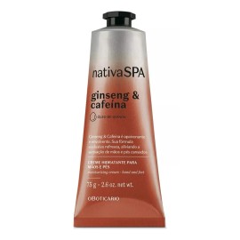 O Boticário Crema Hidratante Para Manos y Pies Nativa Spa Ginseng y Cafeína