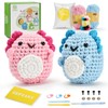 Zepiany Crochet Kit for Beginners, Amigurumi Crocheting Animals Kits with