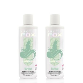 Arctic Fox Semi-Permanent Hair Dye, Vegan & Cruelty-Free, Pastel Mint Green, Ammonia-Free, Conditioning Color, Pistachio Macaron, 8 Fl Oz (Pack of 2)