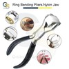 Ring Bending Pliers, Nylon Jaw - Jewelry Making Supplies, Bending