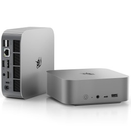 Mini PC Beelink SER9 Max AMD Ryzen 7 H 255 (8C16T, hasta 4.9GHz), 32GB DDR5 RAM 1TB SSD PCle4.0, Grficos Radeon 780M, USB4.0 Triple Display WiFi6...  