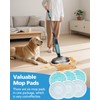 iSingo 6 Pack Mop Pads Replacement Compatible with Pursteam ScrubMaster
