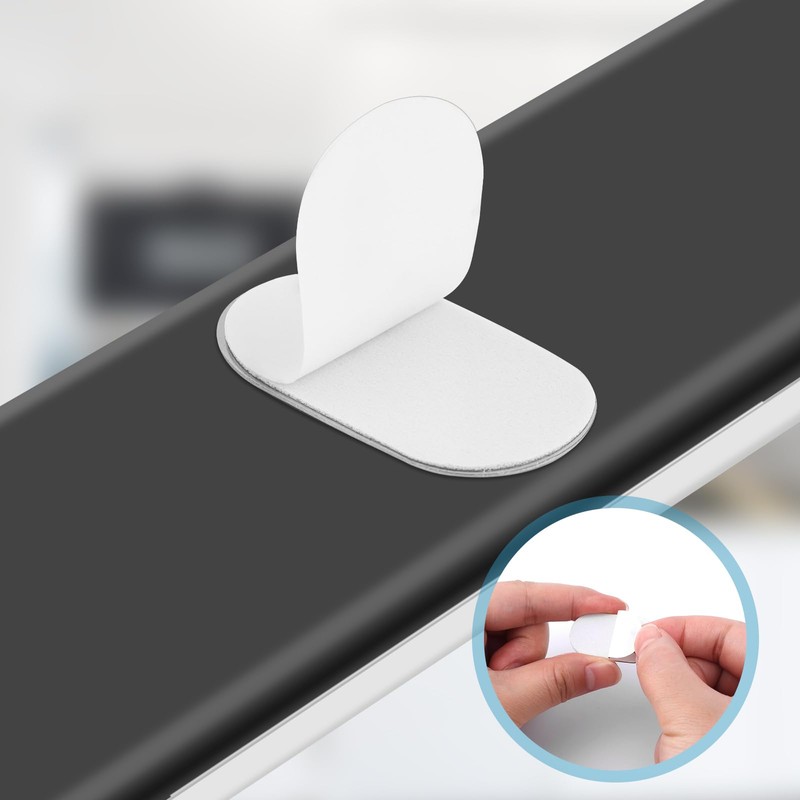 12pcs Under Cabinet Lights Magnetic Stickys, Replacement Magnetic Strips with