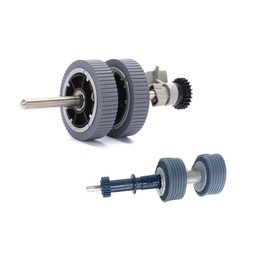 FixcoR PA03670-0001 PA03670-0002 Scanner Paper Pick Roller + Brake Roller Pickup Roller Compatible with fi-7160 fi-7260 fi-7140 fi-7240 fi-7180 fi-7280 fi-7300NX