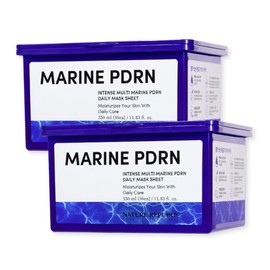 Nature Republic Moisture Mask Pack Marine PDRN 30 sheets, 2 packs / 네이처리퍼블릭 뽑아쓰는 수분 마스크팩 마린 PDRN 30매입 2개