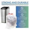 Reli. Drawstring Trash Garbage Bags, Tall Kitchen, 250 Count Bulk,