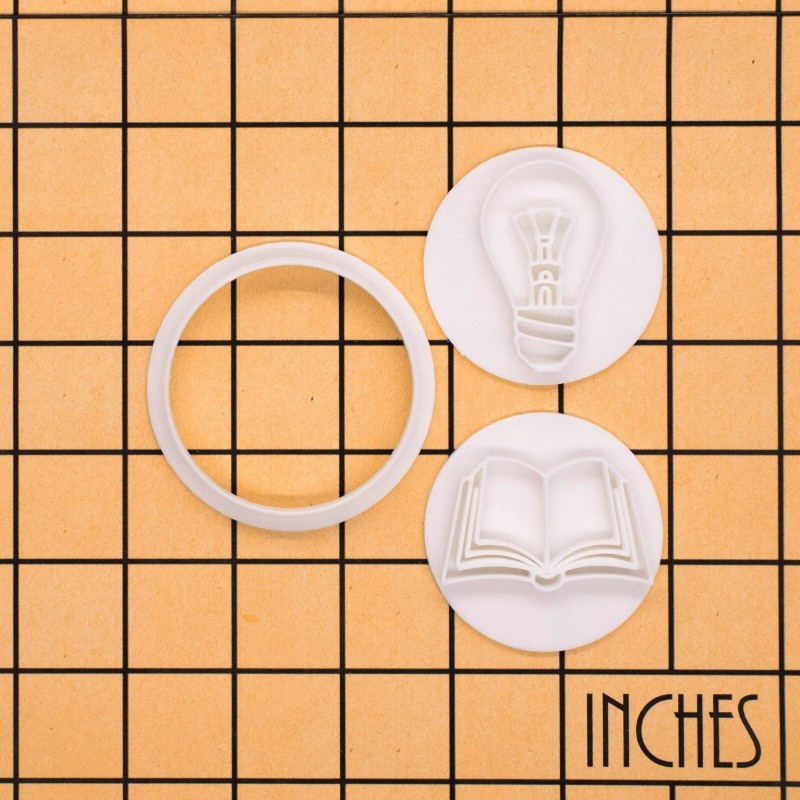 Bakerlogy Think & Learn - Mini 2" Cookie Cutter &