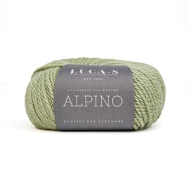 Luca-S Yarns ALPINO, Super Soft Mix of Alpaca & Merino Yarn, 50g - 75m, 60% Alpaca - 40% SF. Merino Aran Knitting Wool