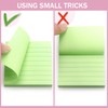 Lined Sticky Notes 3x3 Sticky Notes with Lines Self-Stick Notes
