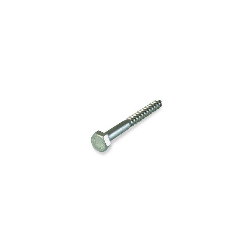 Suki.International 6180444 Lag Bolt 8 x 80 mm A2-70 DIN