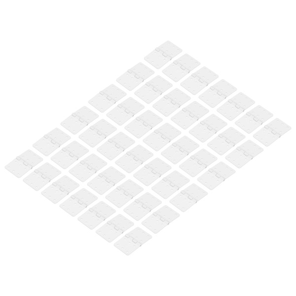 sourcing map RC Hinges 1.1 Inch x 0.6 Inch Adjustable