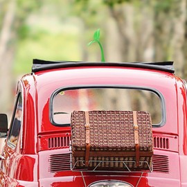 OUNONA 3Pcs Bean Sprout Car Roof Decoration, Sprout Ball Car Antenna Toppers Exterior Decorations, Funny 3D Car Hood Sticker Adhesive Creative Green Grass Bean Sprout Auto Decal for Car