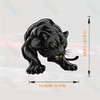 Black Panther Vinyl Decal Sticker, 5.51 x 5.43 inches, 2-Pack,