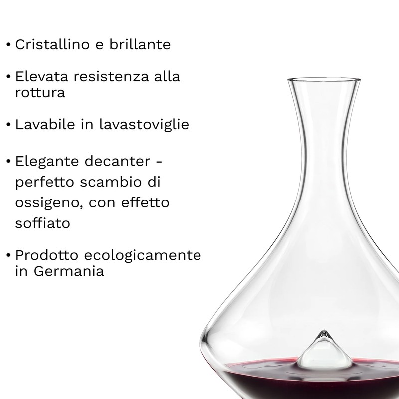 Stölzle Lausitz Fire Decanter Vino 375 ml – Elegante Caraffa