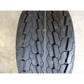 Deestone New 18.5X8.50-8 Deestone Trailer Tire 6 ply rated LR-C 18.5X8.5-8 with free stem