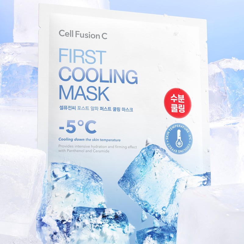 Cell Fusion C First Cooling Mask (5 sheets) + 10