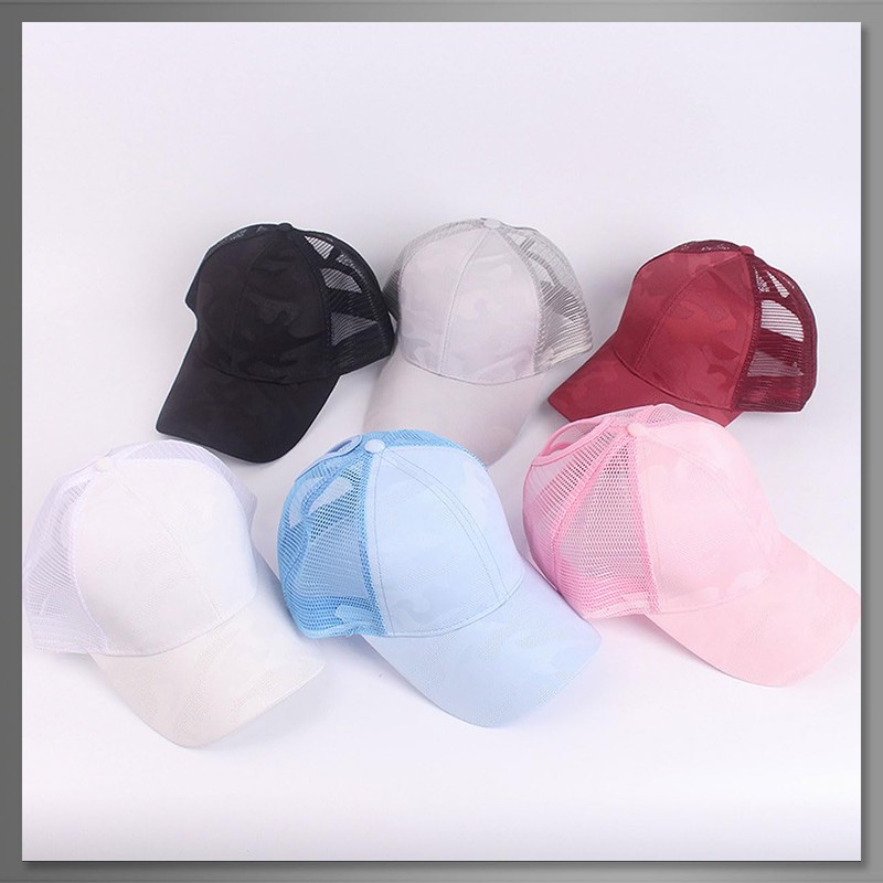 Buzz Selection Cap316 Cap, Mesh, Camouflage Pattern, Hat, Sports, Running,