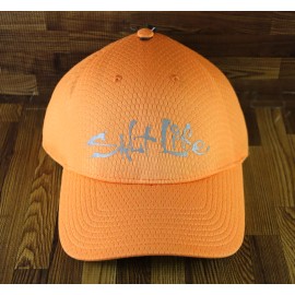 Salt Life Fishing Flex Hat Orange Cap Adult One SIze Fits Most NWT