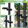 1-5/8'' Chain Link Fence Gate Post Hinge, 2 Pcs Gate