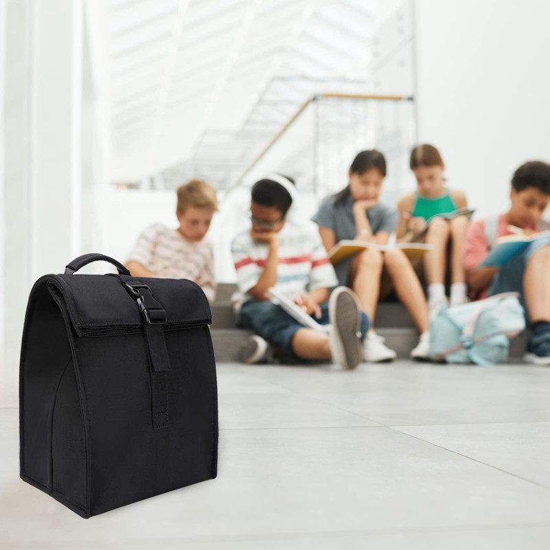 SUNNY BIRD Insulated Lunch Bag Rolltop Lunch Box for Women,