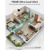 GoveeLife Water Leak Detectors 5 Pack, 100dB Adjustable Audio Alarm