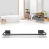 30cm Bathroom Wall Mounted Shelf Space Aluminum Acrylic Towel Rack