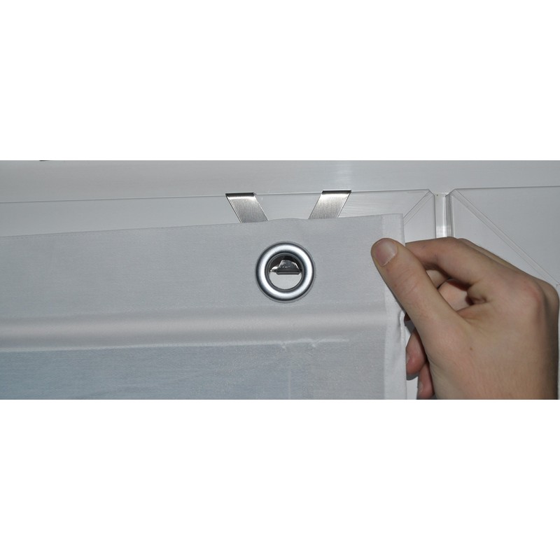 Liv Roman Blind with Eyelets K 100/140 White