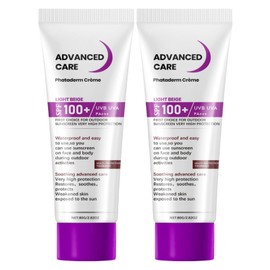 SPF 100 Sunscreen - 2PCS Sun Cream SPF 100 PA+++ - Sunscreen SPF 100-80g UVB/UVA High Protection Factor 100 Sun Cream -Waterproof SPF 100 Face Moisturiser - Factor 100 Sun Scree For Outdoor
