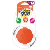 Hearts Dura Play Dog Toy, Medium, Neon Orange