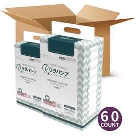 Adult Incontinence Underwear，Unisex，Maximum Protection，Medium,60 Count