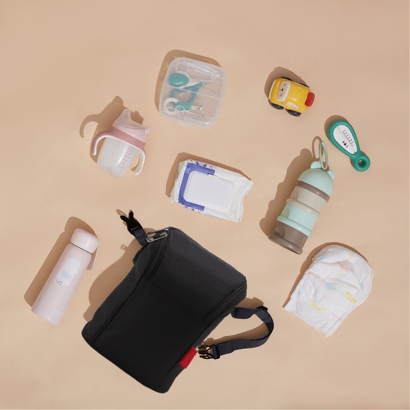 Baby Bottle Thermal Bag Bottle Storage Bag Waterproof Nylon Insulation