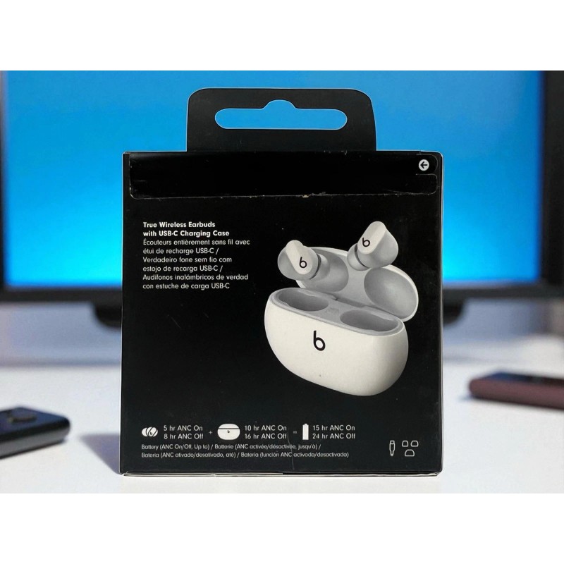 Beats Studio Buds Totally Wireless Noise Cancelling Earbuds - White