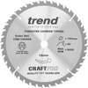 Trend Wood Circular Saw Blade, 190mm Diameter, 16mm Bore, 40