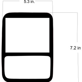 JeepTails Tyrannosaurus Rex Tail lamp Light Covers (Non-LED) Compatible with Jeep Gladiator