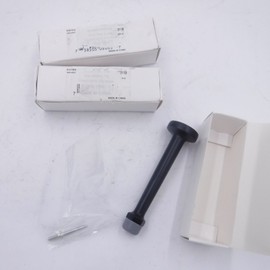 Emtek 3 Pack Emtek 223119 4" Door Stops in Flat Black Brass