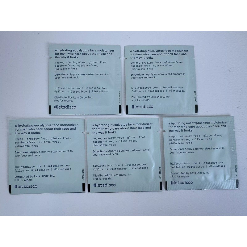 DISCO 5 X Disco for Men, Hydrating Face Moisturizer Anti-Aging