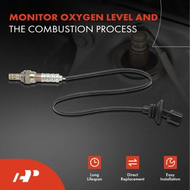 A-Premium Sonda Lambda compatible con Mitsubishi Lancer 2004-2006, Outlander 2004-2006, 2.0L 2.4L, Downstream, Reemplazo# OS6203, 24688
