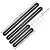 Benvo Upgraded Multi Angle Measuring Ruler Full Metal Template Tool
