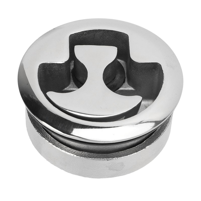 Boat Floor Handle Lock Marine Hatch Latch Flush Mounted Stainless