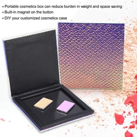Magnetic Cosmetics Palette, Gr Empty Eyeshadow Palette Empty Makeup Box Eyeshadow Powder Diy Makeup Storage Box, Cimenn