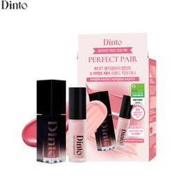 DINTO Blur Glowy Lip Tint & Glowy Liquid Cheek Mini 'Perfect Pair' Special Set 2items [2024 Awards Limited], Color:219 Ave Maria