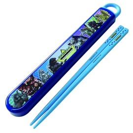 TOHO Godzilla Slide Chopsticks & Chopsticks Case Set