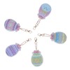 5pcs Diamond Painting Keychain Kit Handmade DIY Cute Shape 5D