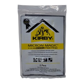 Kirby Vacuum System Filter Bags with Charcoal Odor Control 2 Pack Part 202816 (1)