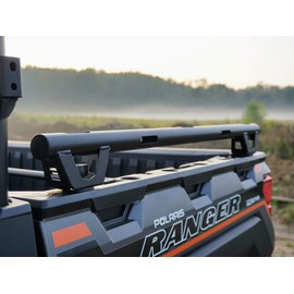 Aprove Cruiser Bed Rails for Polaris Ranger XP 900 / XP 1000 Full Size - Steel Black Power Coating - 4 Twist Anchors Included - Easy Installation
