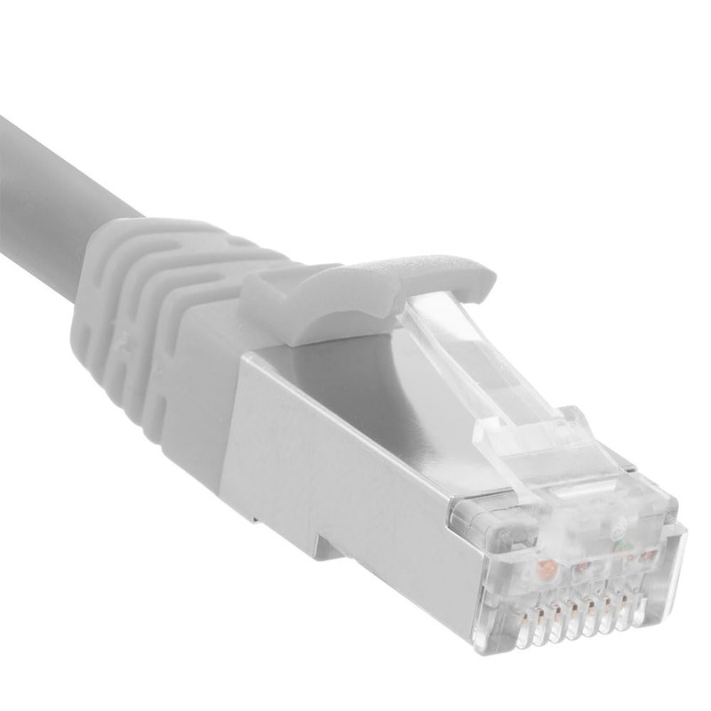 NavePoint Ethernet Patch Cable CAT6A, S/FTP, 26AWG, 7 Ft, 5